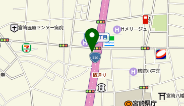 ドラゴンファイアー皇寿麺の地図画像