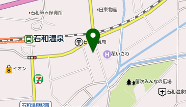 石わ しらと屋の地図画像