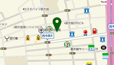 一般社団法人移動通信端末診断士協会 新大阪校舎の地図画像