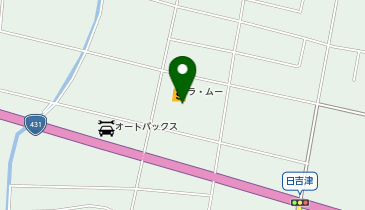 ラ・ムー 日吉津店の地図画像