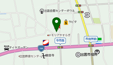 ピザハット 出雲店の地図画像