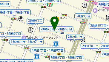 JTB 旭川店の地図画像
