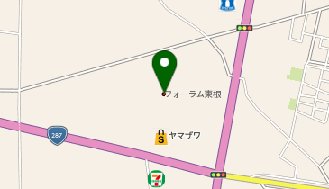 ガシャポンバンダイオフィシャルショップ フォーラム東根店の地図画像