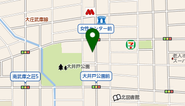 餃子の勝 武庫之荘店の地図画像