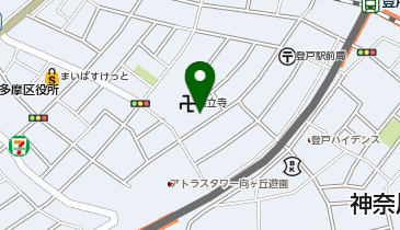 わたしのゴルフ 向ヶ丘遊園店の地図画像