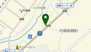 アルパインスタイル 福島いわきR20の地図画像