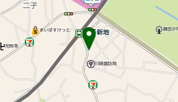 釜炊きごはんと熟成ステーキフジタ 二子新地店の地図画像