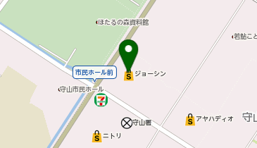 Joshin(ジョーシン) ハズイタウン守山店の地図画像