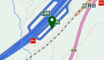 東北自動車道国見SA上り ショッピングコーナーの地図画像