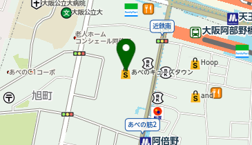 ガシャポンのデパート イトーヨーカドーあべの店の地図画像