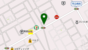 洋麺屋五右衛門 東越谷店の地図画像