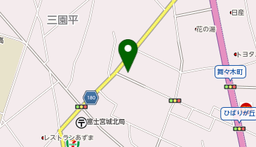 CODE.LINE(コードライン) 富士宮店の地図画像