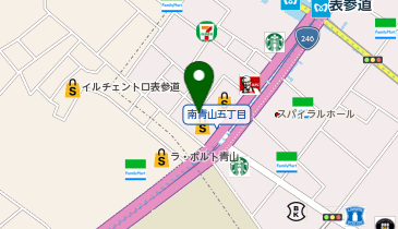 VALEUR(ヴァルール) 表参道店の地図画像