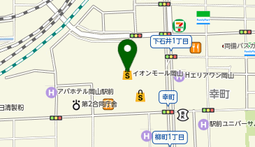 P.S.FA(パーフェクトスーツファクトリー) イオンモール岡山店の地図画像