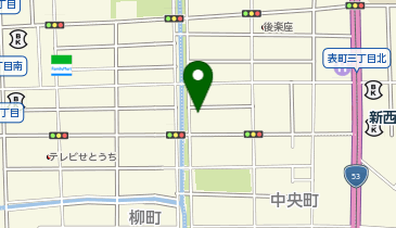 鮨 はらだの地図画像