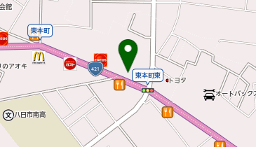 焼肉きんぐ 東近江店の地図画像