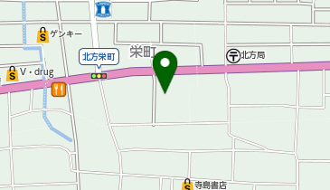 アルビス 北方店の地図画像