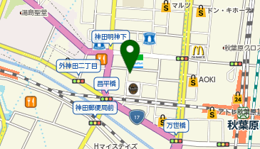 なんでも酒やカクヤス 秋葉原駅前店の地図画像