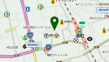 アエナ 浦和コルソ店の地図画像