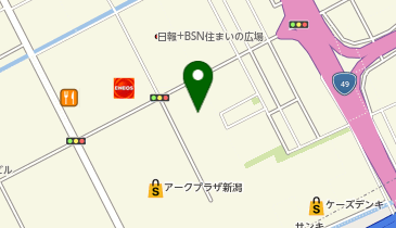 ロピア ムサシ新潟店の地図画像