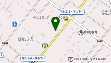 キャプテンラーメンの地図画像