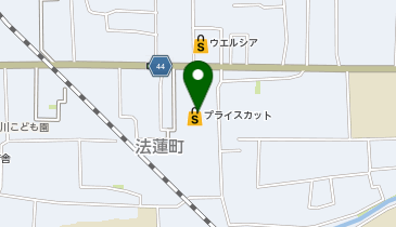 プライスカット 法蓮店の地図画像