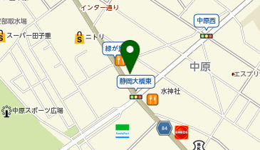 BMW Motorrad Shizuoka(ビーエムダブリュー モトラッド シズオカ)の地図画像