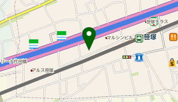 理容室ハンサムの地図画像