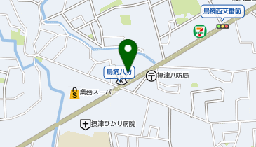 ぬまた鍼灸院の地図画像