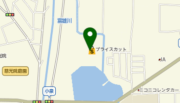 プライスカット 大和小泉店の地図画像