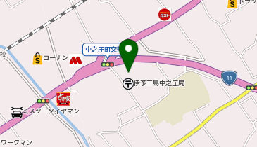 一柳こんにゃく店の地図画像