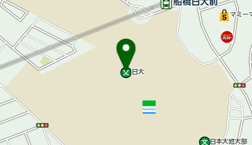 日本大学理工学部 船橋キャンパスの地図画像