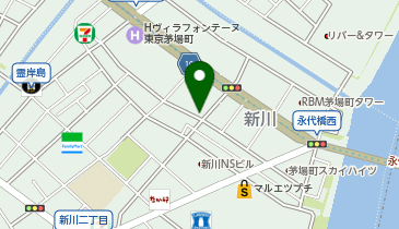 パーソナルジム TRAINEES(トレーニーズ) 八丁堀・茅場町スタジオの地図画像