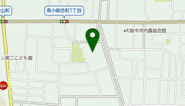 小阪合ポンプ場の地図画像