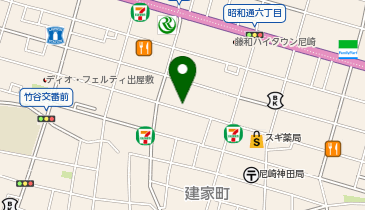 こやし屋 尼崎中央商店街店の地図画像