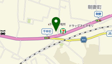 こやし屋 久留米合川店の地図画像