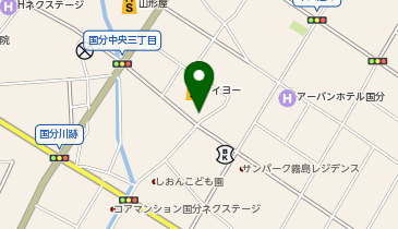 釜あげうどん しの軒の地図画像
