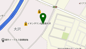 Zoomore(ズーモア) 仙台泉大沢店の地図画像