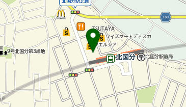 こやし屋 カメラのキタムラ市川/北国分店の地図画像