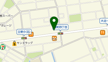 こやし屋 カメラのキタムラ春日部/ユリノキ通り店の地図画像