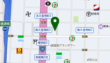 こやし屋 心斎橋店の地図画像