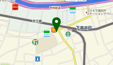 こやし屋 下高井戸店の地図画像