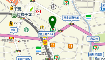 銀だこハイボール酒場 千葉駅前店の地図画像