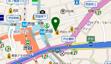 【4/18-8/31期間限定】ALBOVE・PEAK&PINE(アルヴォーブピークアンドパイン) 渋谷ヒカリエ ShinQs店の地図画像
