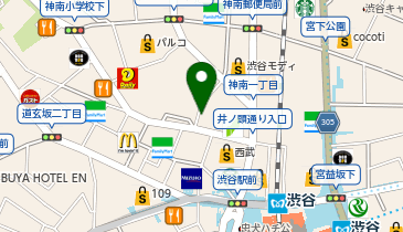 リアル脱出ゲーム CROSSING(クロスシング) 渋谷店の地図画像