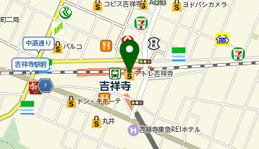 ものとアート アトレ吉祥寺店の地図画像