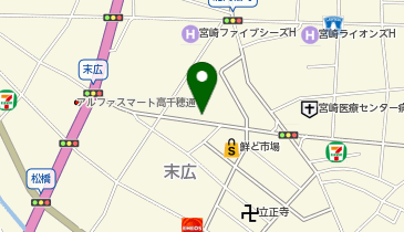 いえとち本舗 宮崎店の地図画像