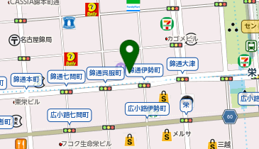 手羽先 鶏出汁おでん 釜飯 個室居酒屋 手羽ヤロウ 栄錦本店の地図画像