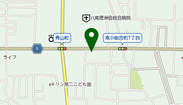 やきとり大吉 八尾青山店の地図画像