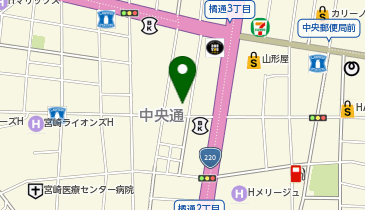 ジャンカラ セルフでいっちゃが橘通店の地図画像